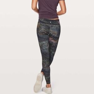 Lululemon Wunder Under Tight Low Rise Full-On Luxtreme 28 Radiant Multi Size 12